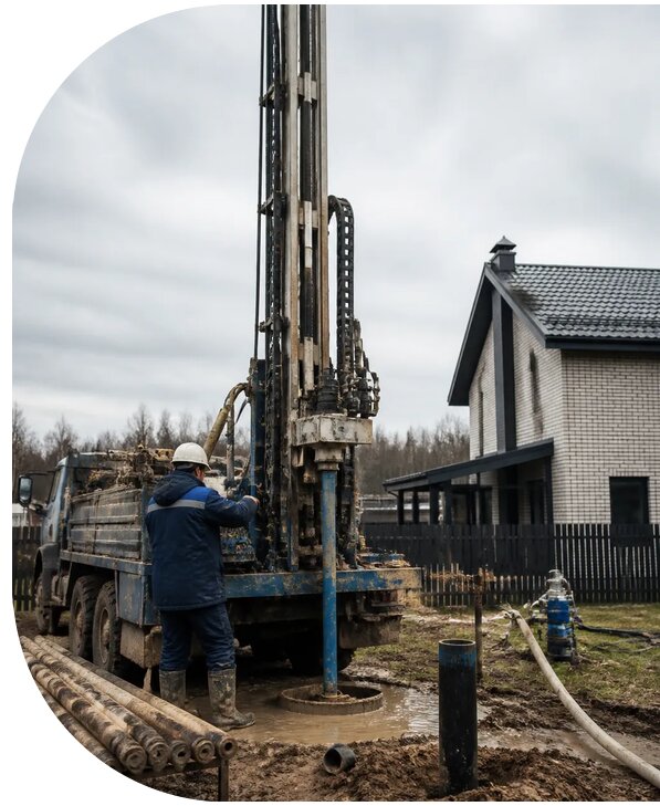Бурение скважин на воду под ключ в Новочеркасске от 122808 р. | АПаруса-Нвч