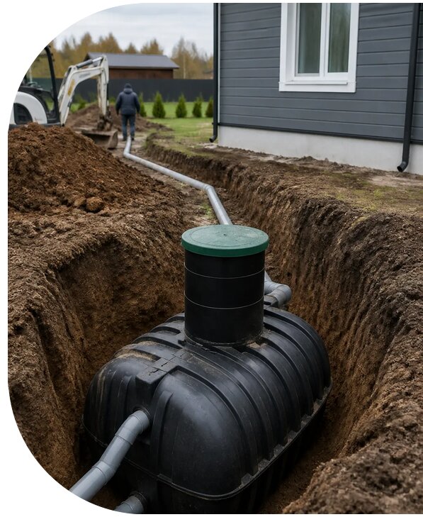 Септик с установкой под ключ в Новочеркасске от 153510 р. | АПаруса-Нвч
